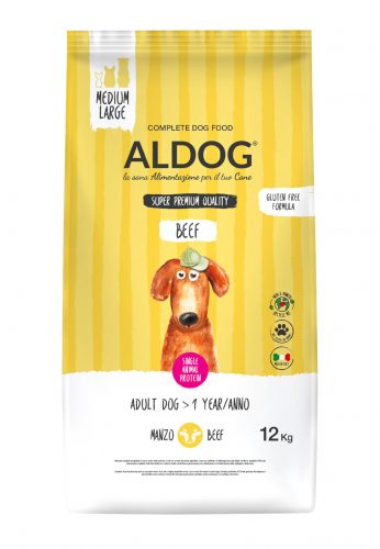 ALDOG BEEF HIPOALLERGÉN KUTYATÁP MEDIUM 12 KG