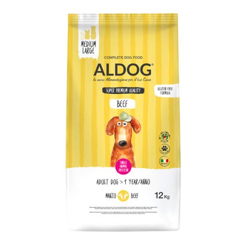 ALDOG BEEF HIPOALLERGÉN KUTYATÁP MEDIUM 3 KG