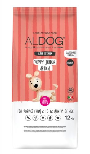 ALDOG PUPPY JUNIOR ARTICA HIPOALLERGÉN KUTYATÁP MEDIUM 12 KG