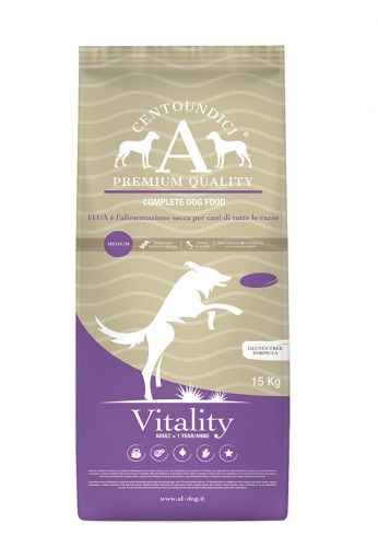 CENTOUNDICI (111/A) VITALITY KUTYATÁP MEDIUM 15 KG