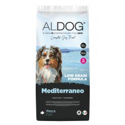 ALDOG MEDITERRANEO LOW GRAIN KUTYATÁP MEDIUM 12 KG